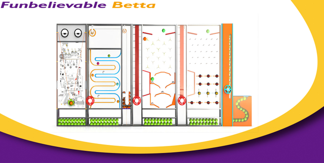 Bettaplay مخصصة ألعاب كرة المحيطات التفاعلية لتأجير الحفلات