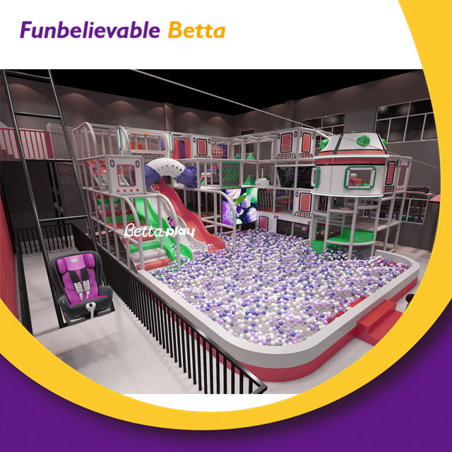 Bettaplay موضوع مخصص تجاري للأطفال معدات تسلية ملعب داخلي