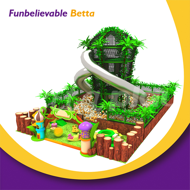 Zona infantil tem&aacute;tica del bosque Bettaplay &Aacute;rea de juegos interior Instalaciones de juegos suaves a la venta