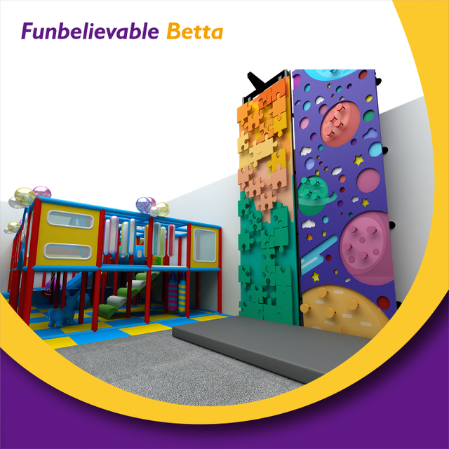 Bettaplay Jumping Trampoline Park Kids Indoor Climbing Walls Proveedor de equipos para juegos infantiles