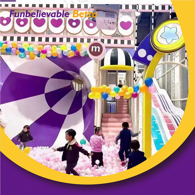 Bettaplay Детская комнатная горка Trumpt Детская игровая площадка из стекловолокна Горка для детской игровой площадки Стекловолоконная горка 