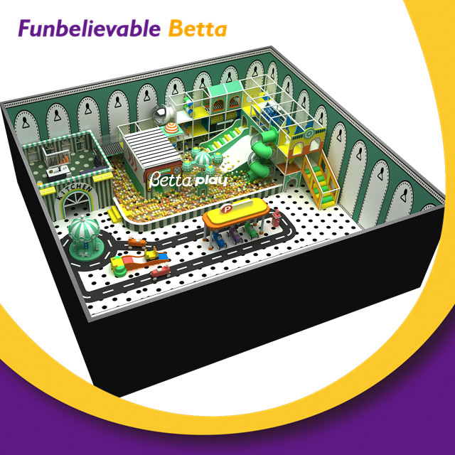 Bettaplay Park аттракционы крытая игровая площадка банджи-батут мягкая игра на продажу