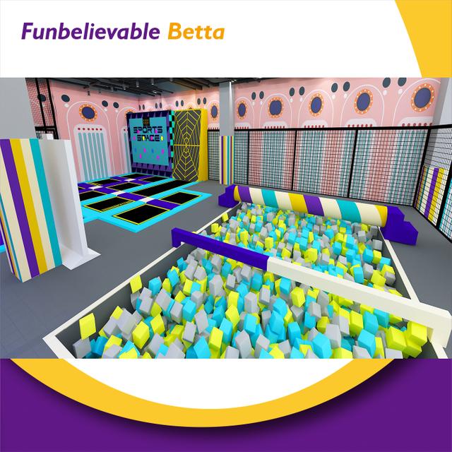 Bettaplay Hot 700㎡ Parque infantil interior suave Tobog&aacute;n volc&aacute;nico para ni&ntilde;os con piscina de bolas &Aacute;rea de juegos interior suave para ni&ntilde;os