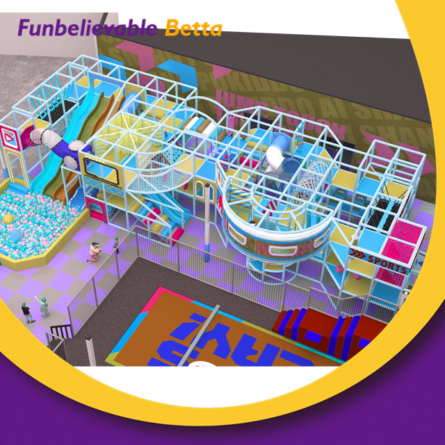 Equipo de juegos interior suave y ecol&oacute;gico para ni&ntilde;os, profesional, seguro, de 1600m2, con toboganes tem&aacute;ticos personalizados