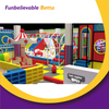 Bettaplay 330 SQM Interior Rojo Tema Energ&eacute;tico Parque Infantil Parque de Atracciones Muro de Escalada Piscina de Bolas Grande 