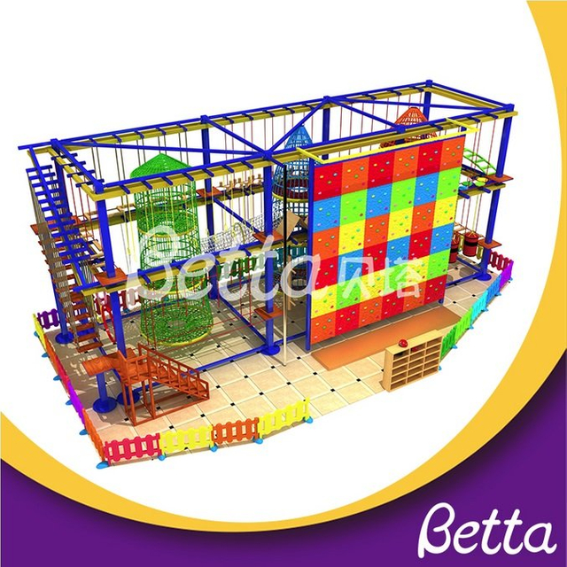 Bettaplay متعددة الطبقات تسلق الجدار الأطفال معدات المغامرة معدات الحبل