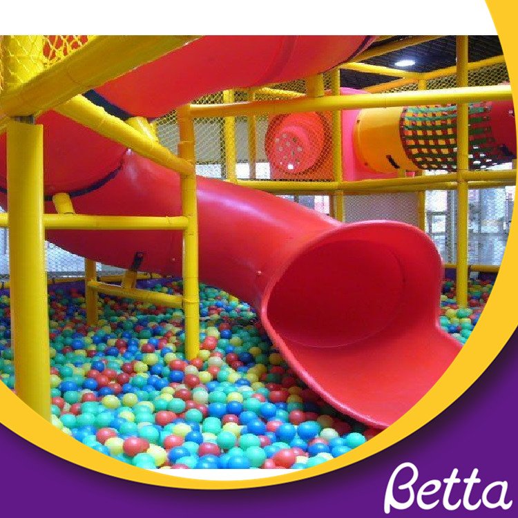 Bettaplay Amusement Park Indoor Playground Equipment Spiral Tube Slide