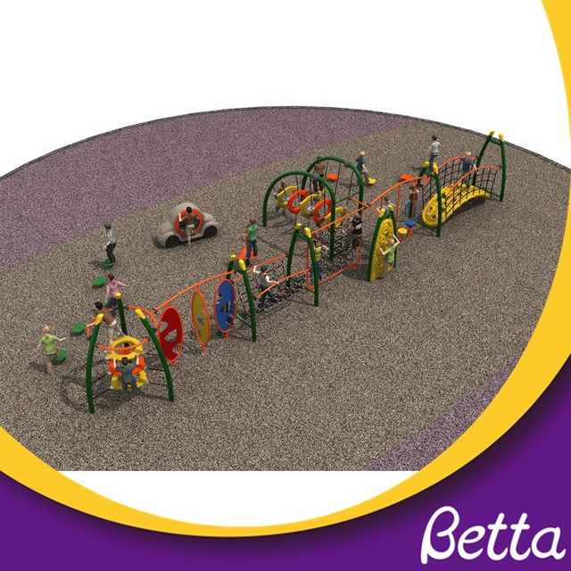 Estructura de escalada al aire libre para el ejercicio para el juego de los niños