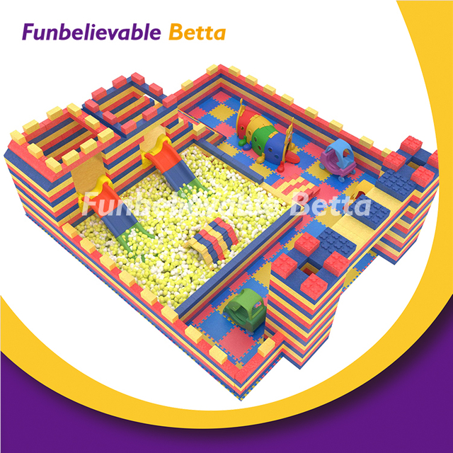 Bettaplay Epp Foam Box Крытая игровая площадка Наборы строительных блоков Строительный блок Softplay Игрушки Крытая игровая площадка