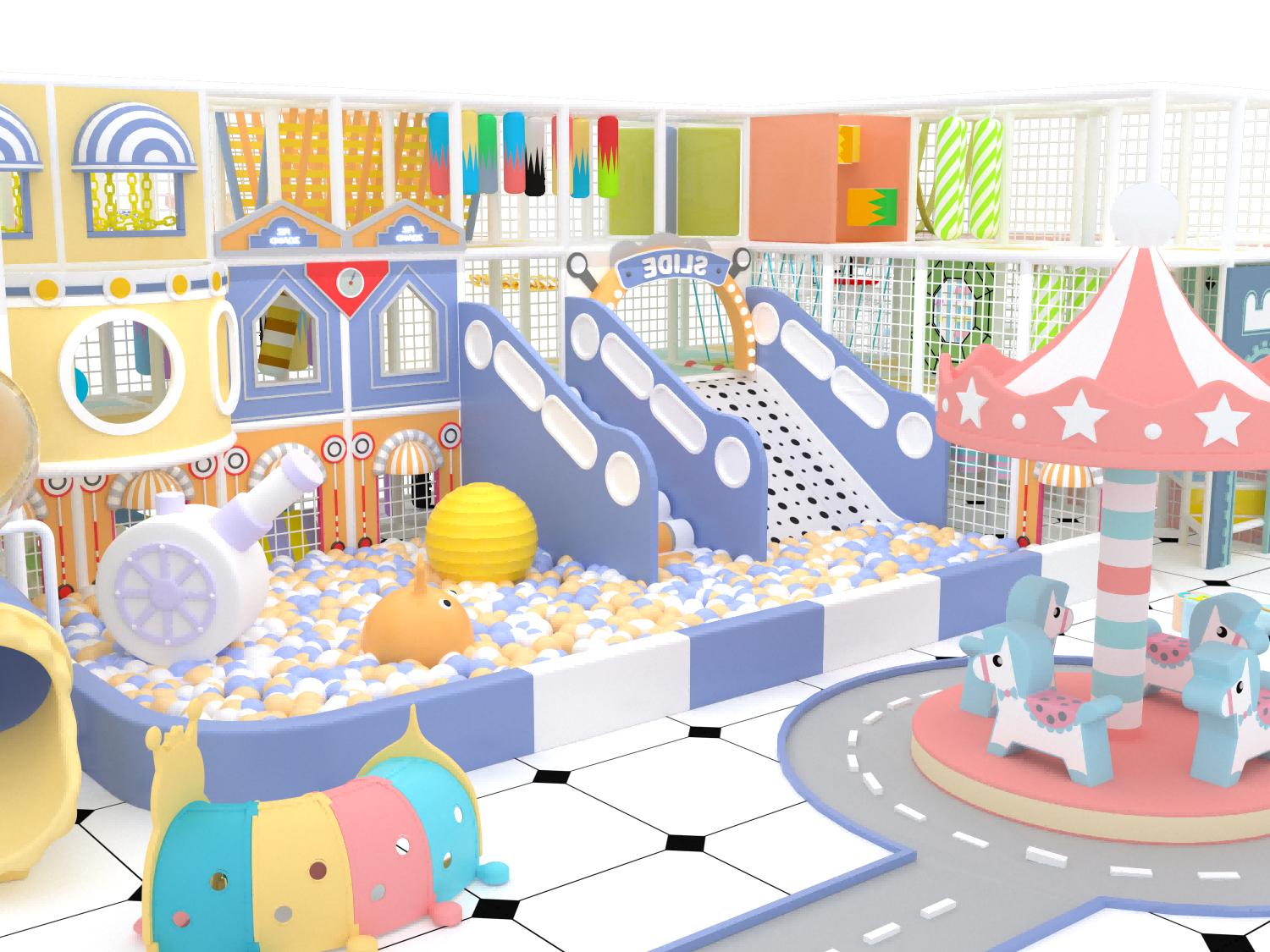 &iquest;C&oacute;mo sacar provecho del parque infantil interior para ni&ntilde;os peque&ntilde;os?