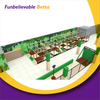 Bettaplay 1000㎡ Trampol&iacute;n comercial de negocios y equipo de &aacute;rea de juego de laberinto Patio interior 
