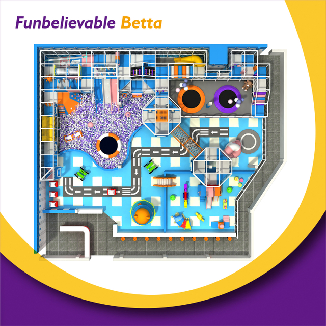 Bettaplay 560㎡ منطقة لعب الأطفال، الشركة المصنعة لمعدات منطقة اللعب، ملعب داخلي 