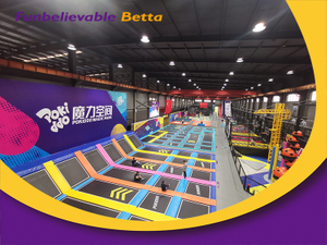 Крытый батутный парк Bettaplay для детей, игровое оборудование для коммерческих детских площадок