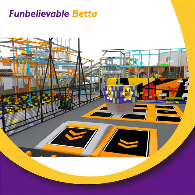 Bettaplay 3600 SQM Parque interior inmersivo y emocionante Aventuras emocionantes Centro de actividades divertidas para todas las edades &Aacute;rea de juegos familiar