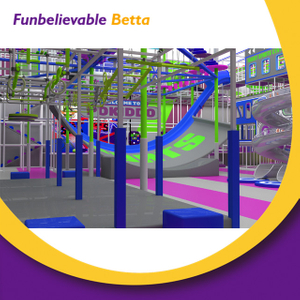 Bettaplay 2500Sqm موضوع مخصص ملعب داخلي مساحة الأطفال المنزل قلعة أطفال ملعب مجموعة المعدات