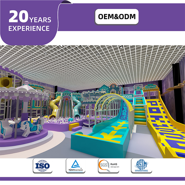 BETTAPLAY 1900SQM Commercial Kids Indoor Play Center Plastic Playground Playgrogh