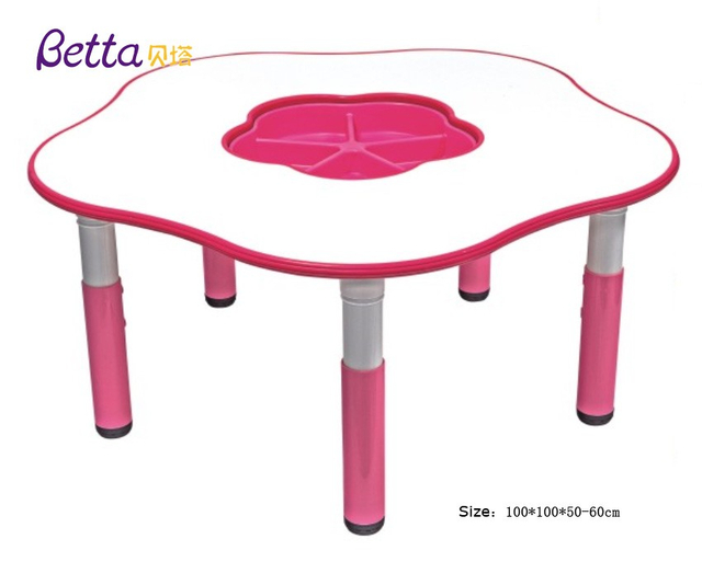 Bettaplay Mesas de pl&aacute;stico para bloques de dise&ntilde;o ergon&oacute;mico