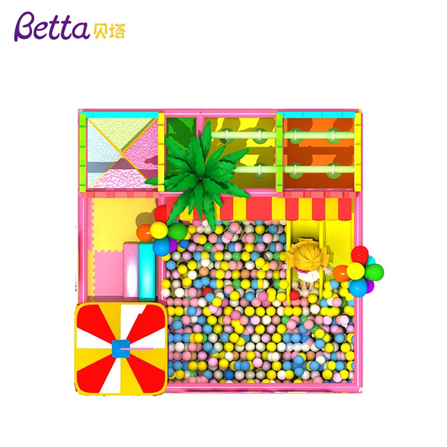 Equipo de juegos infantiles para interiores, &aacute;rea de juegos suave, &aacute;rea de laberinto interior para ni&ntilde;os
