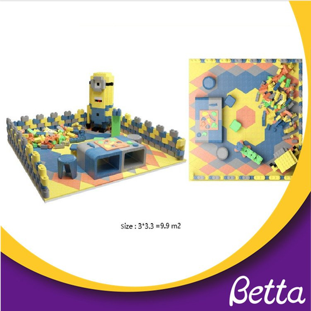 Собранные мягкие строительные блоки из пенопласта Epp, многофункциональная развивающая детская игрушка