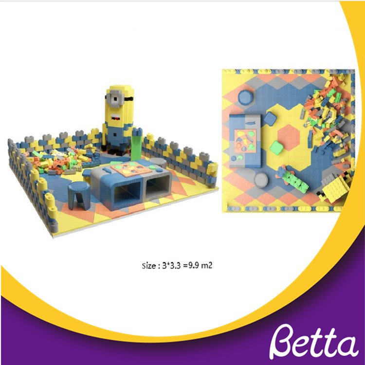 Assembled soft Epp foam building blocks multifunctional educational kids toy