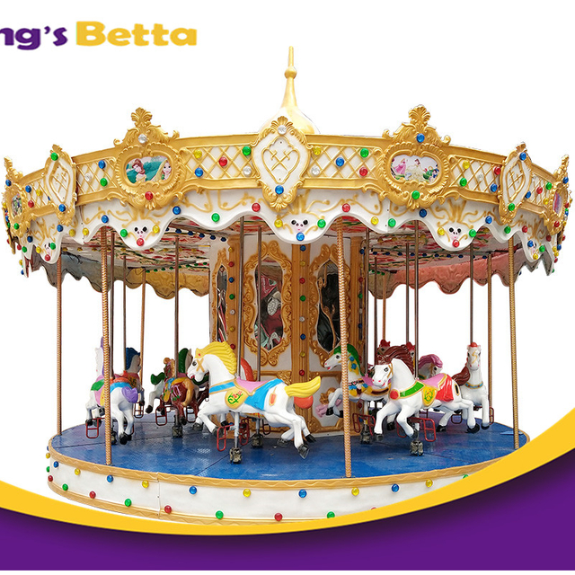 Merry Go Round Kids Playground Equipment for Amusement