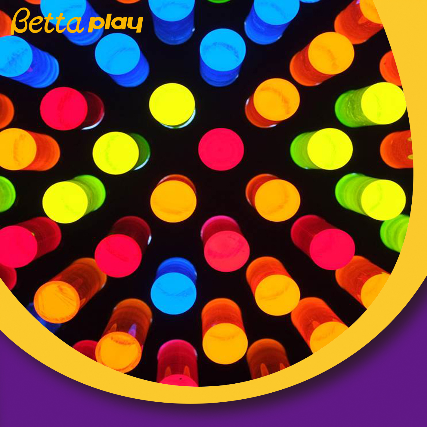 Bettaplay DIY Giant Light Bright Wall for Rental