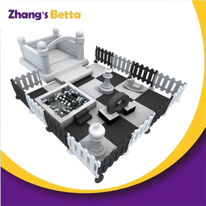 Bettaplay Black And White Soft Play Set Child Indoor Playground with Mats for Party Hire