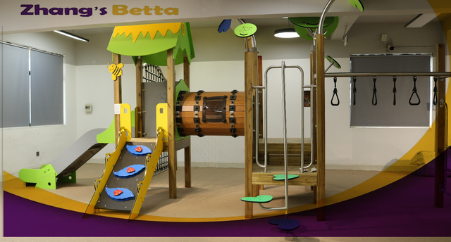 Bettaplay Открытое детское деревянное игровое оборудование PE Board Slide
