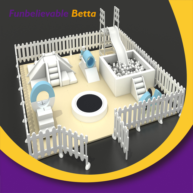 Juegos de equipos de juego suave para beb&eacute;s en interiores y exteriores monocrom&aacute;ticos