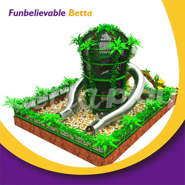 Zona infantil tem&aacute;tica del bosque Bettaplay &Aacute;rea de juegos interior Instalaciones de juegos suaves a la venta