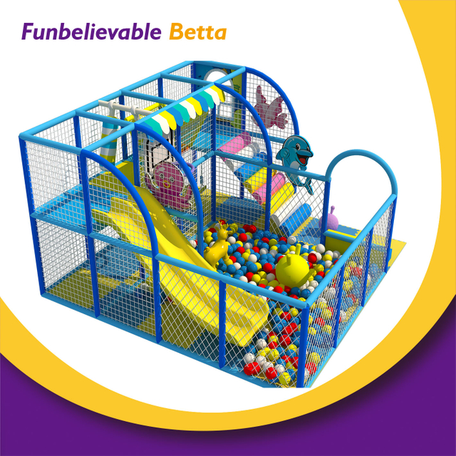 Bettaplay Small Naughty Castle للأطفال والأطفال الصغار 5 * 5M ملعب صغير معدات داخلية ملعب لعب لين للبيع