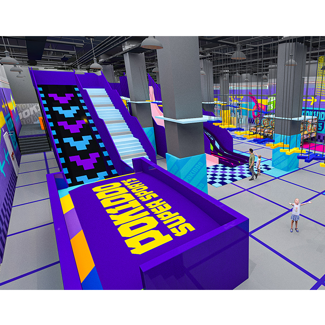 Bettaplay 3000SQM الصين الترامبولين بارك الكبار الاطفال معدات ملعب داخلي الترامبولين بارك للبيع