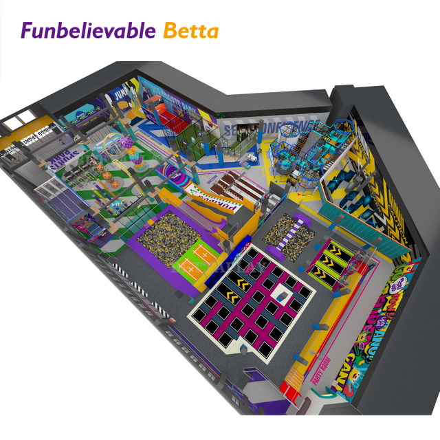 Bettaplay – aire de jeux int&eacute;rieure chaude, centre de f&ecirc;te &agrave; domicile, zone de saut et de labyrinthe pour enfants