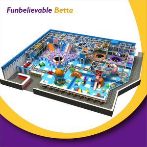 Bettaplay 560㎡ Детская игровая площадка Производитель оборудования для игровых площадок Крытая игровая площадка 