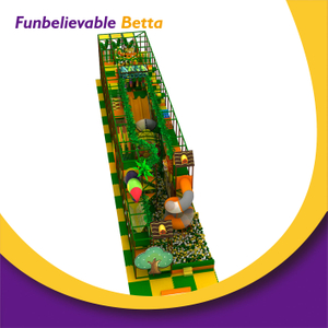Bettaplay в лесном стиле для детей и малышей Naughty Castle, большая игровая площадка, оборудование для дома, мягкая игровая площадка на продажу