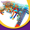 Bettaplay 3000 m2 &Aacute;rea infantil de alta calidad para ni&ntilde;os Parque de atracciones de ne&oacute;n &Aacute;rea de juegos interior Equipo de juego suave personalizado de f&aacute;brica con tobog&aacute;n LED