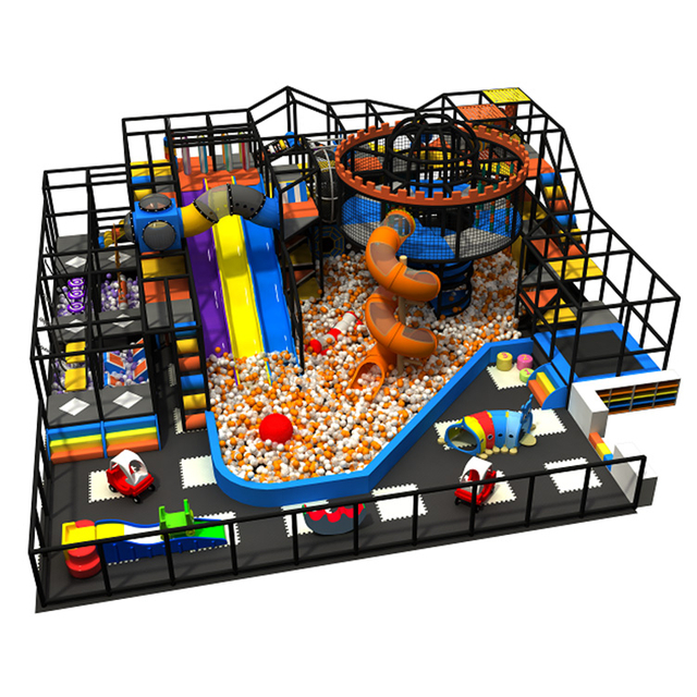 Equipo de juegos interior Bettaplay de 255 m2 para ni&ntilde;os, parque de aventuras y parque de atracciones de juegos suaves, uso comercial en interiores
