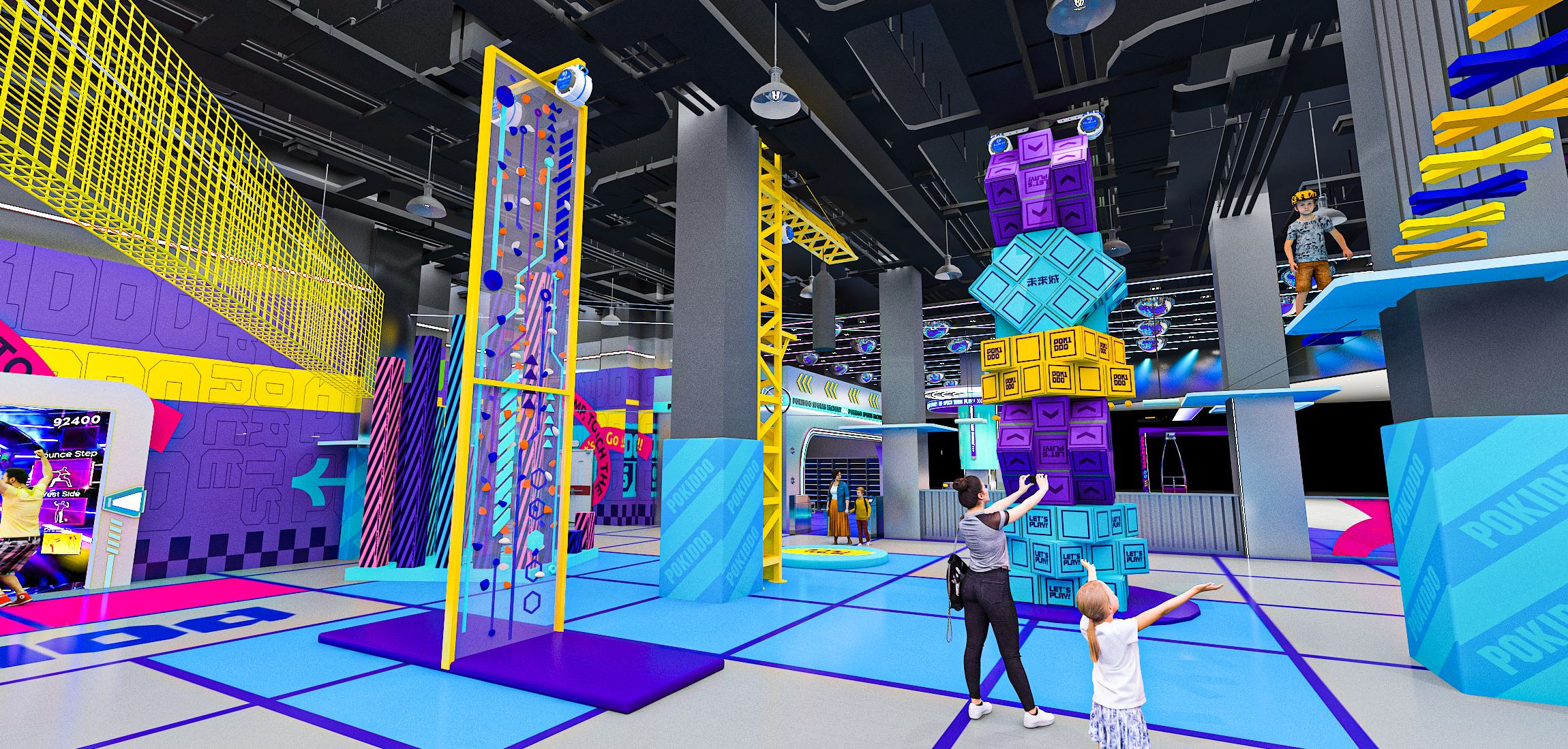 Yeosu Cool Sports Park 3000㎡--Pokiddo Full Case Design Case Show