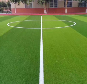 Good Tenacity Flat and Easy for Football Artificial Turf 