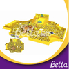 Торговый центр Bettaplay Крытая игровая площадка с горкой для малышей, большая коммерческая площадка для игры в мяч