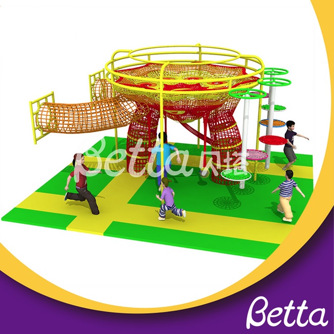 Bettaplay indoor rainbow nets playground