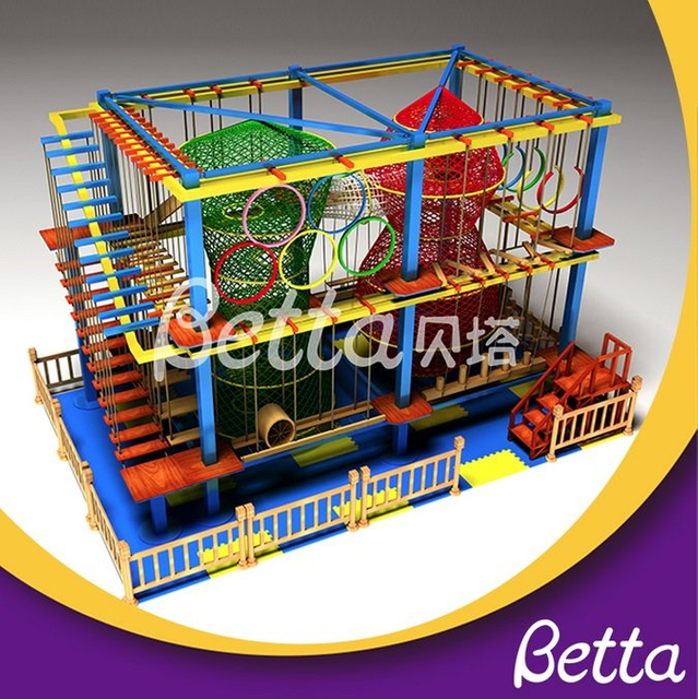Bettaplay Professional aventura colorida en un circuito de cuerdas