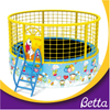 Small Indoor Kids Trampoline with Foam Pit