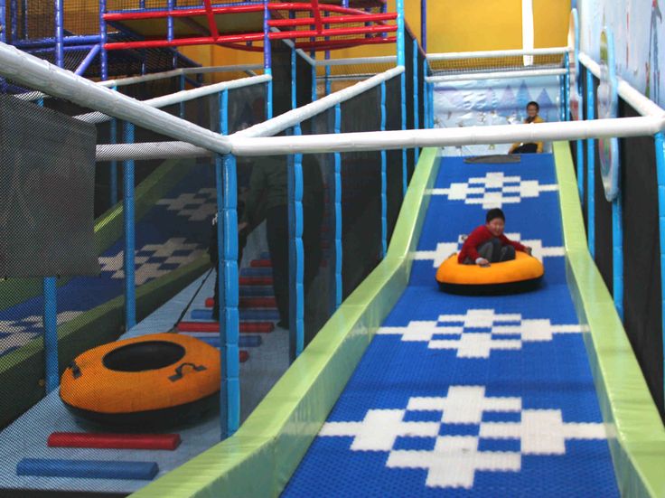 Indoor playground tubby slide inflatable dry snow ski tube Buy Indoor