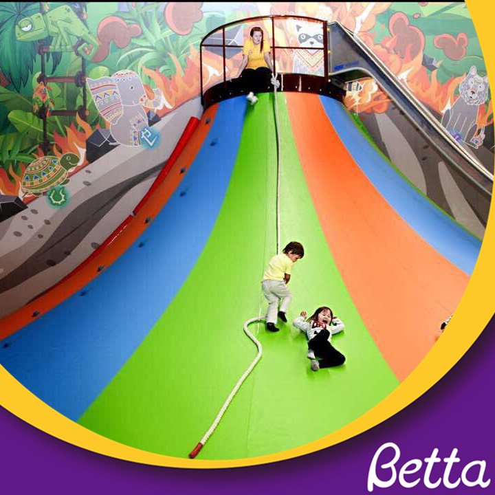Kids Game Fairyland Volcano Slide Playground