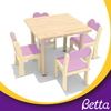 Attractive and popular sale kids wood table and chair