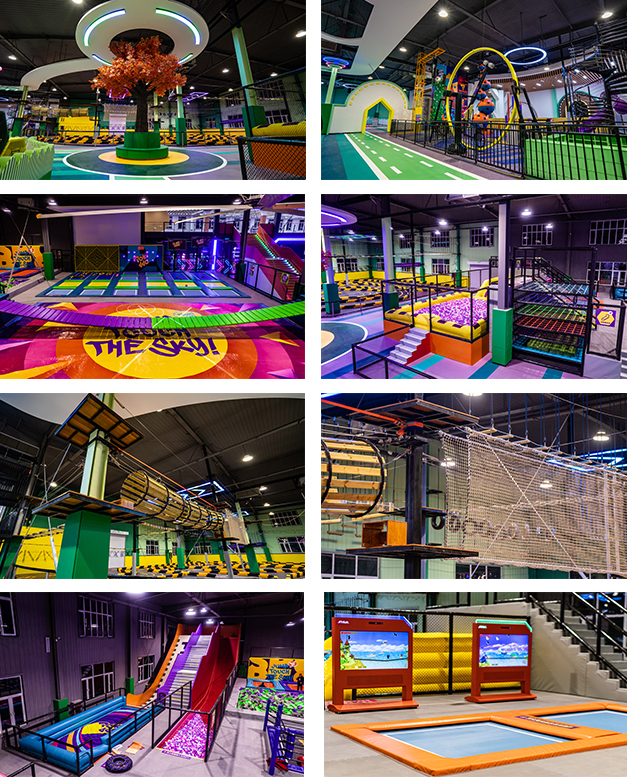 Bettaplay trampoline and adventure kids Playground Indoor Jumping