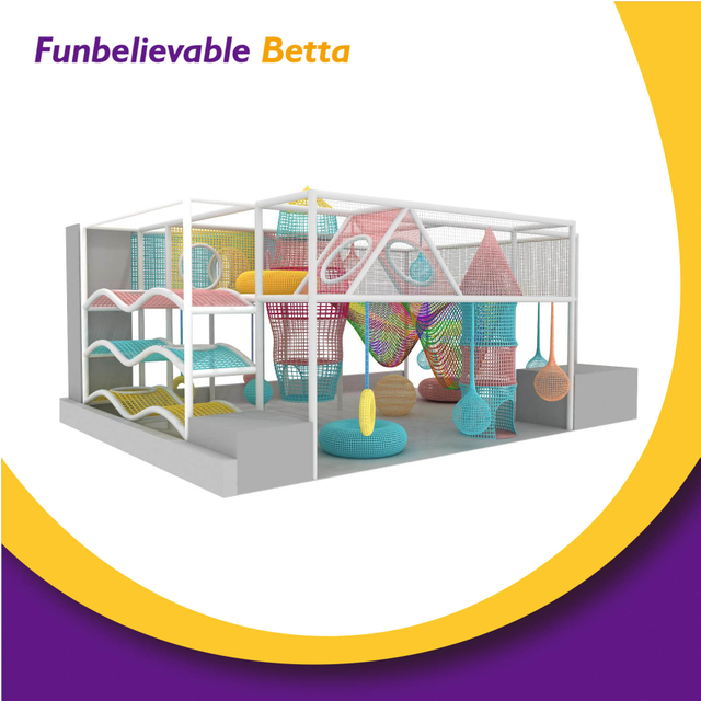 Bettaplay Amusement Park Climbing Rope Net Indoor Playground للأطفال
