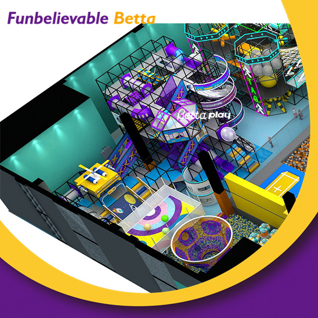 ديكور ملعب داخلي للرعاية النهارية معدات ملاعب الأطفال الداخلية الصغيرة
