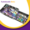 Bettaplay 800sqm تجاري داخلي منتزه المغامرات تسلق معدات الملعب مخصص مرافق الملاهي الأخرى